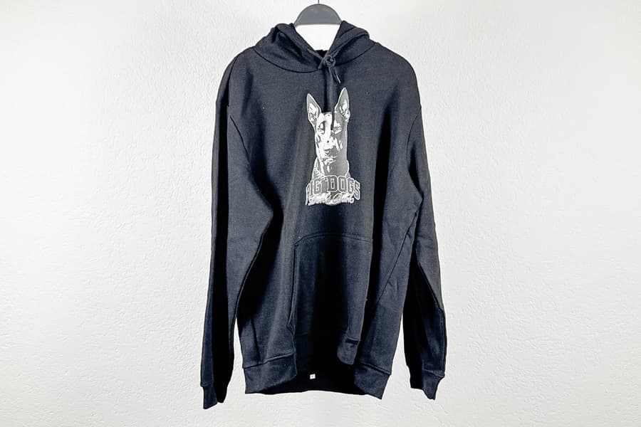 Herren Kapuzenpullover Higgins, Gr. XL